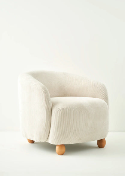 Ayora Berjer Krem (82x77x80 cm)