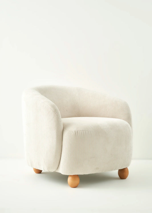 Ayora Berjer Krem (82x77x80 cm)