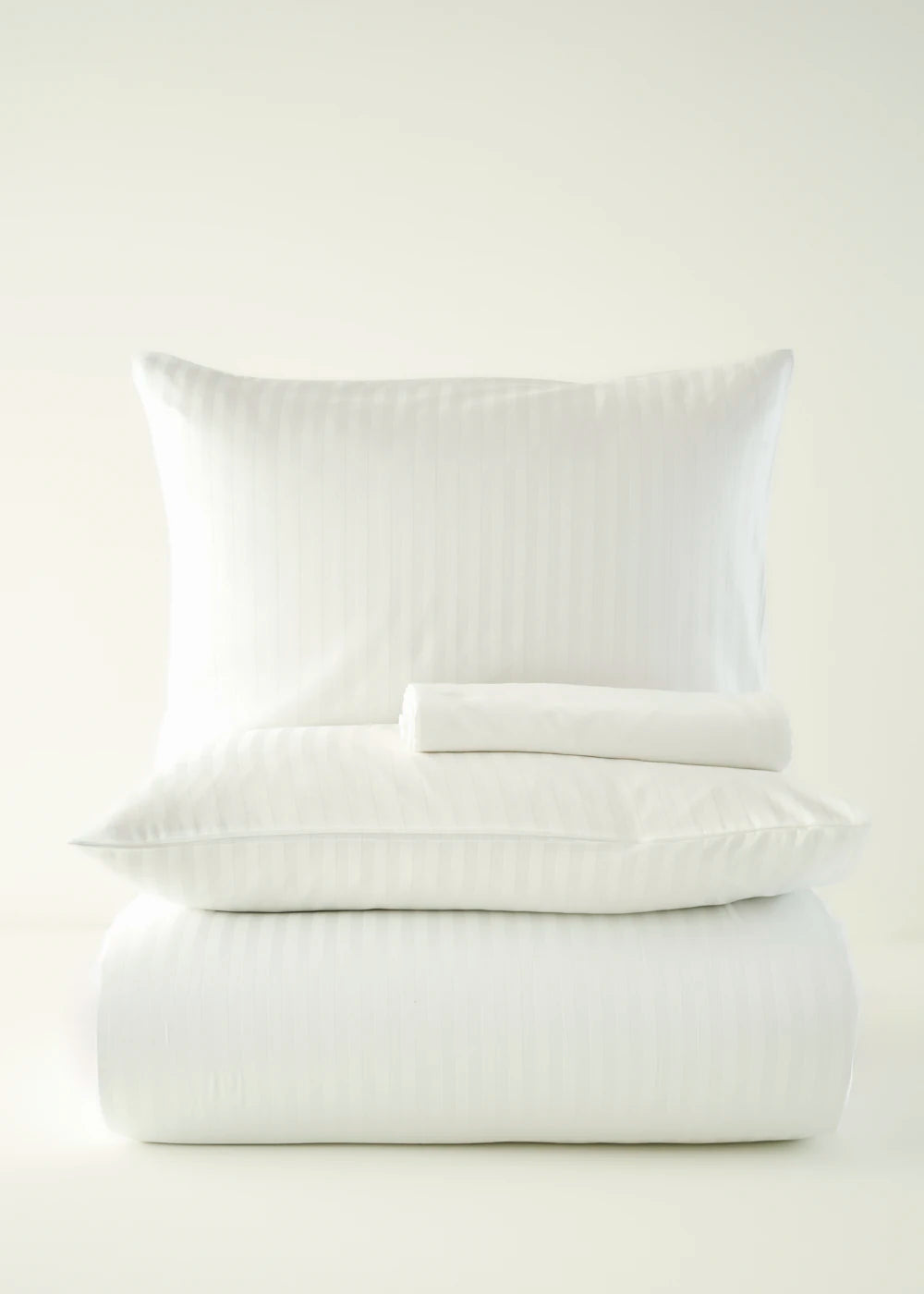 %100 Pamuk Saten Matsu - 200x220 cm - BEYAZ - 5