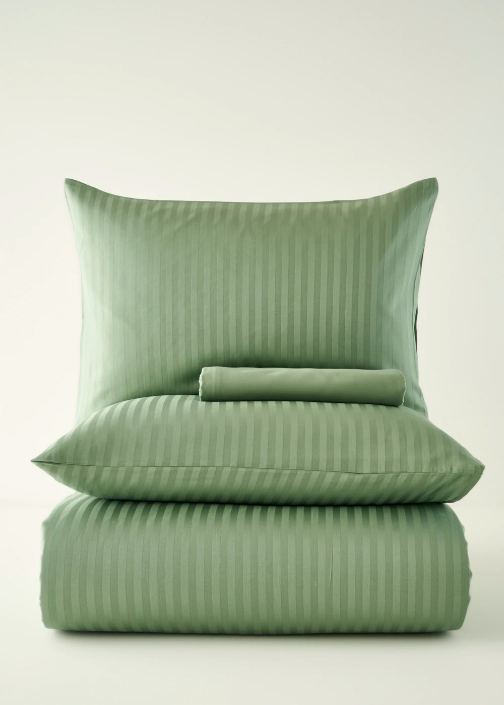 %100 Pamuk Saten Matsu - 200x220 cm - YEŞİL - 5