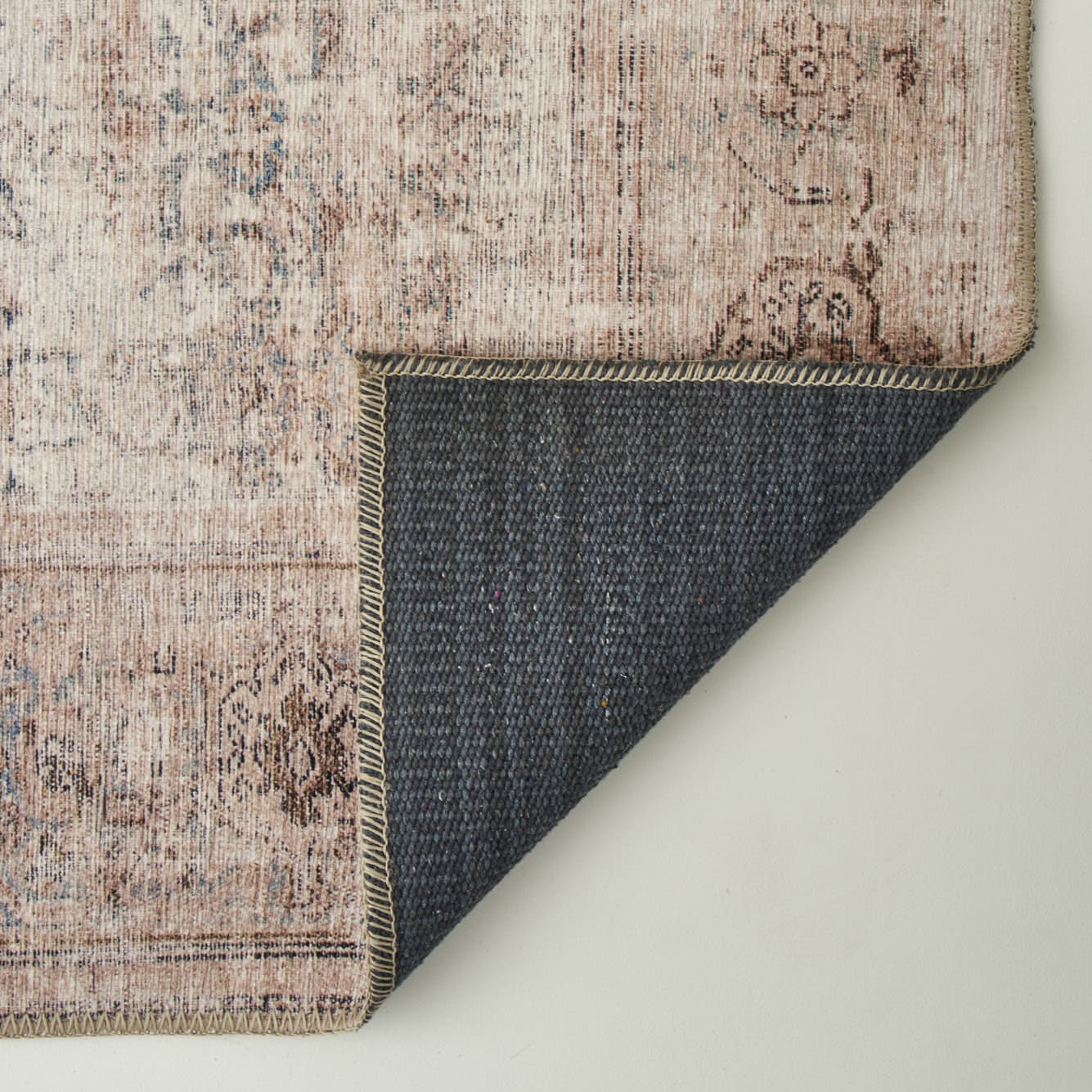 Vintage Desenli Dijital Baskı Halı Bej (152x230 cm) - PUDRA - 152x230 cm - 7