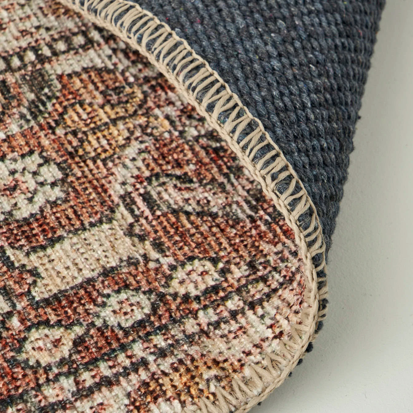 Vintage Desenli Dijital Baskı Halı Bej (152x230 cm) - 6