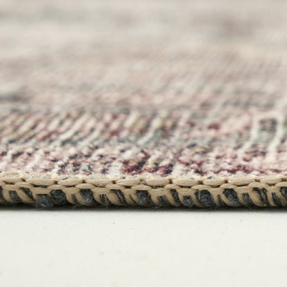 Vintage Desenli Dijital Baskı Halı Bej (152x230 cm) - 8