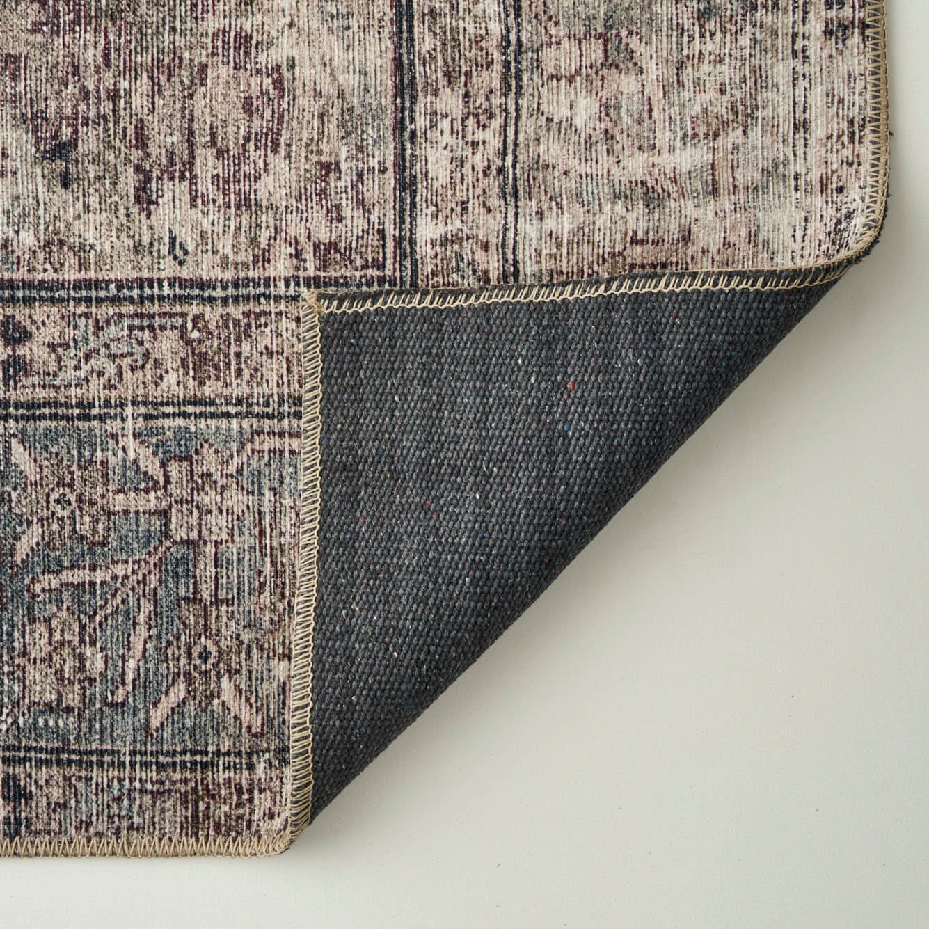 Vintage Desenli Dijital Baskı Halı Bej (152x230 cm) - VİZON - 152x230 cm - 5