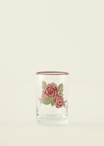 Rose 6'lı Kahve Yanı Su Bardağı (100 cc)