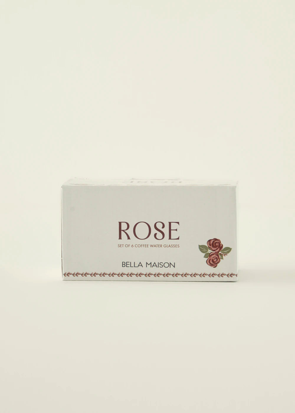 Rose 6'lı Kahve Yanı Su Bardağı (100 cc) - 6
