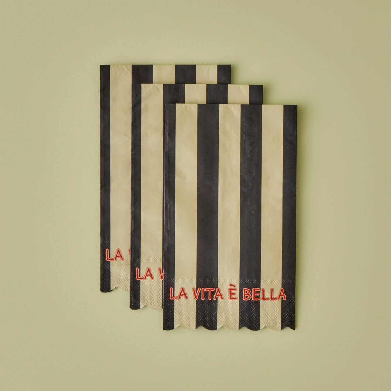 Line 100'lü Kağıt Peçete Mavi (33x39 cm)