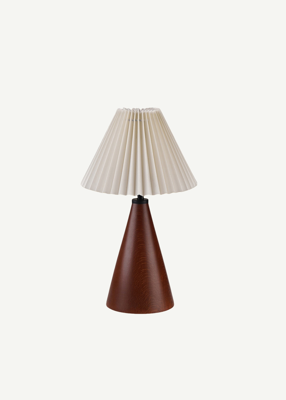 Fiorella Masa Lambası Krem-Ceviz (37x20x26)