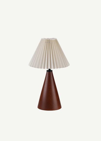 Fiorella Abajur Krem-Ceviz (37x20x26)