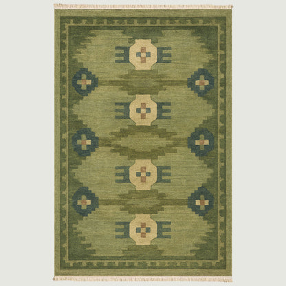 Ivy Dijital Baskı Halı Yeşil (100x150 cm) - 120x180 cm - YEŞİL - 2