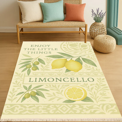 Lemoncello Dijital Baskı Halı (100x150 cm)