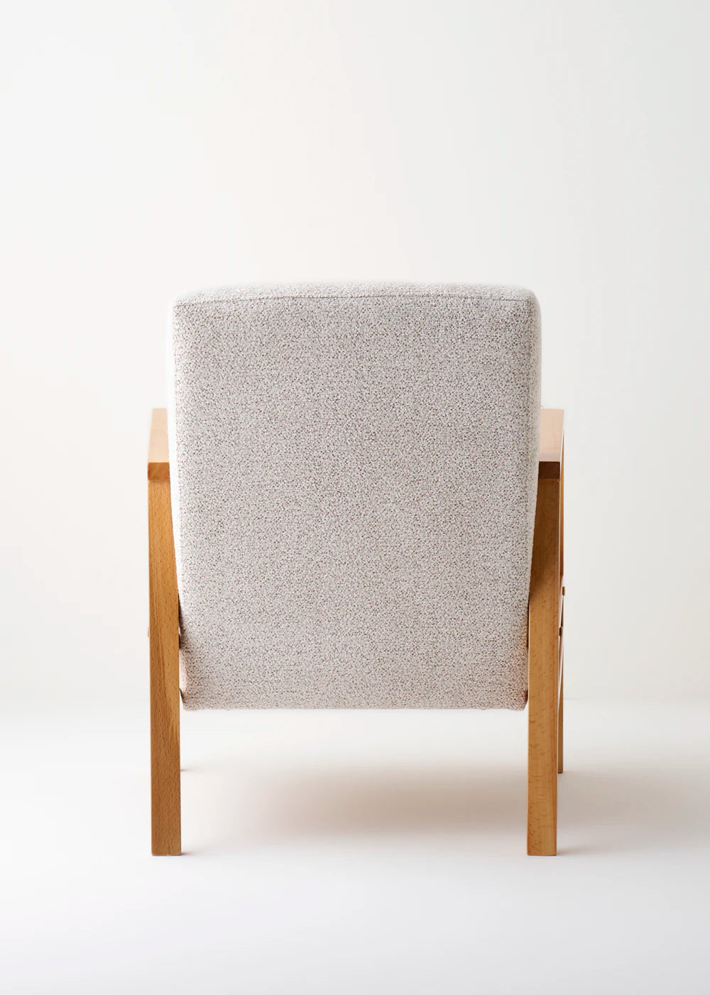Cinnamon İskandinav Berjer (70x85x75 cm) - KREM - 70x85x75 cm - 5