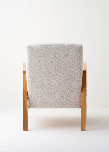 Cinnamon İskandinav Berjer (70x85x75 cm) - KREM - 70x85x75 cm - 5