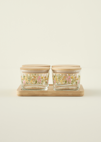 Flores 4'lü Kahvaltılık Seti (220 cc) - 3