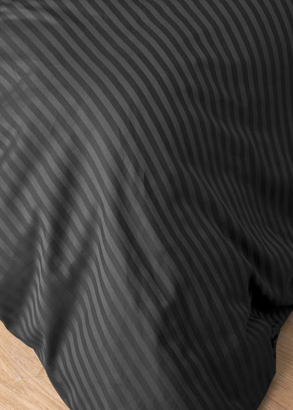 Premium Tencel Çift Kişilik Nevresim Seti Antrasit (200x220 cm)