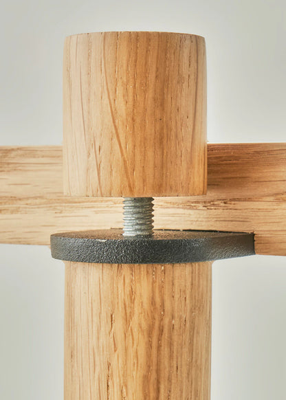 Cosmos 3 Katlı Kitaplık Meşe (58x41x80 m) - 4