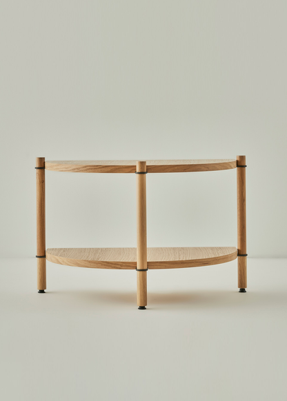 Cosmos Modüler Orta Sehpa Yan Modül Meşe-Beyaz (44x47x75 cm) - MEŞE - 76x145x48 cm - 4
