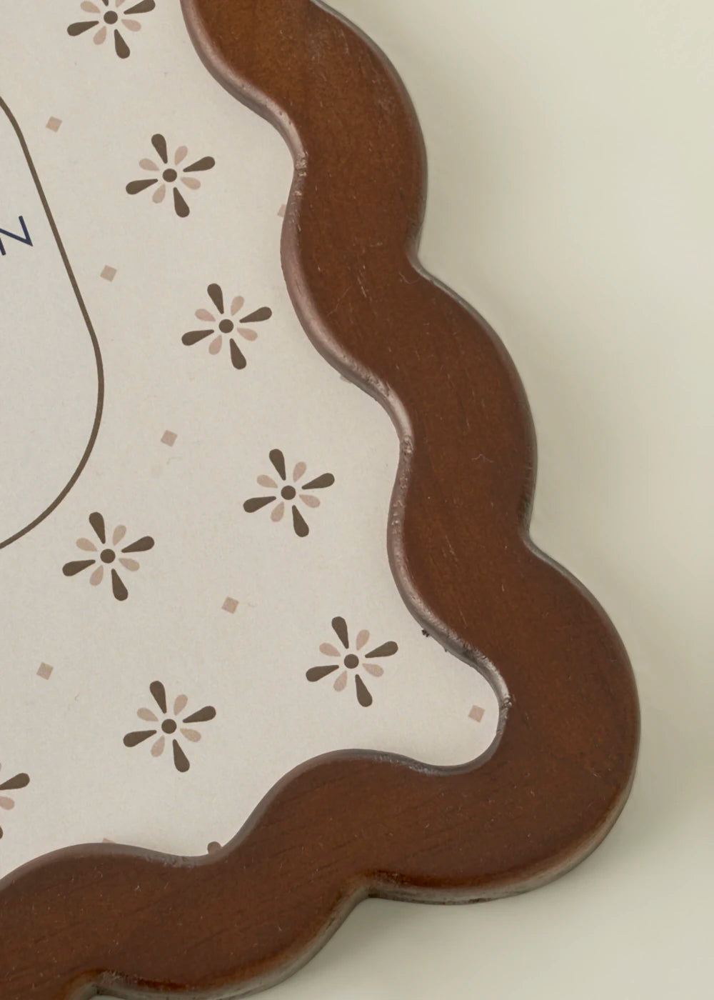 Wood Dekoratif Çerçeve Kahverengi (15x2x20 cm) - 4