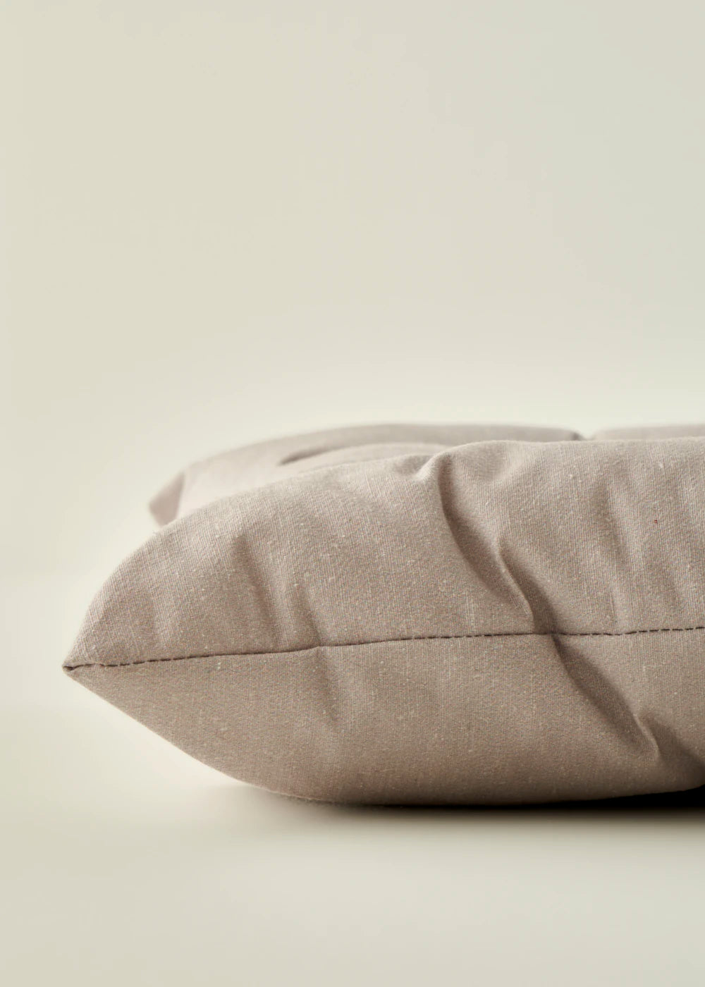 %100 Pamuk Linda Sandalye Minderi Seti 4'lü Bordo (40x40 cm) - KREM - 40x40 cm - 4