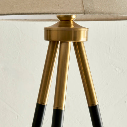 Belvano Siyah-Eskitme Tripod Lambader Siyah (45x143 cm) - 4