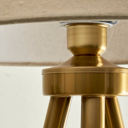 Belvano Siyah-Eskitme Tripod Lambader Siyah (45x143 cm) - 5