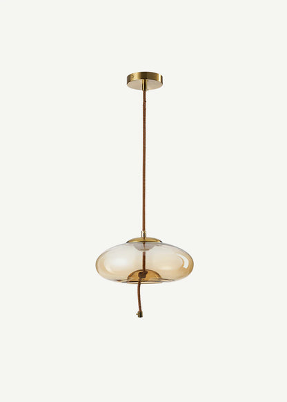 Kyla Tekli 5 Watt 3000K Eskitme Bal Camlı Led Sarkıt Avize (30x70 cm) - 2