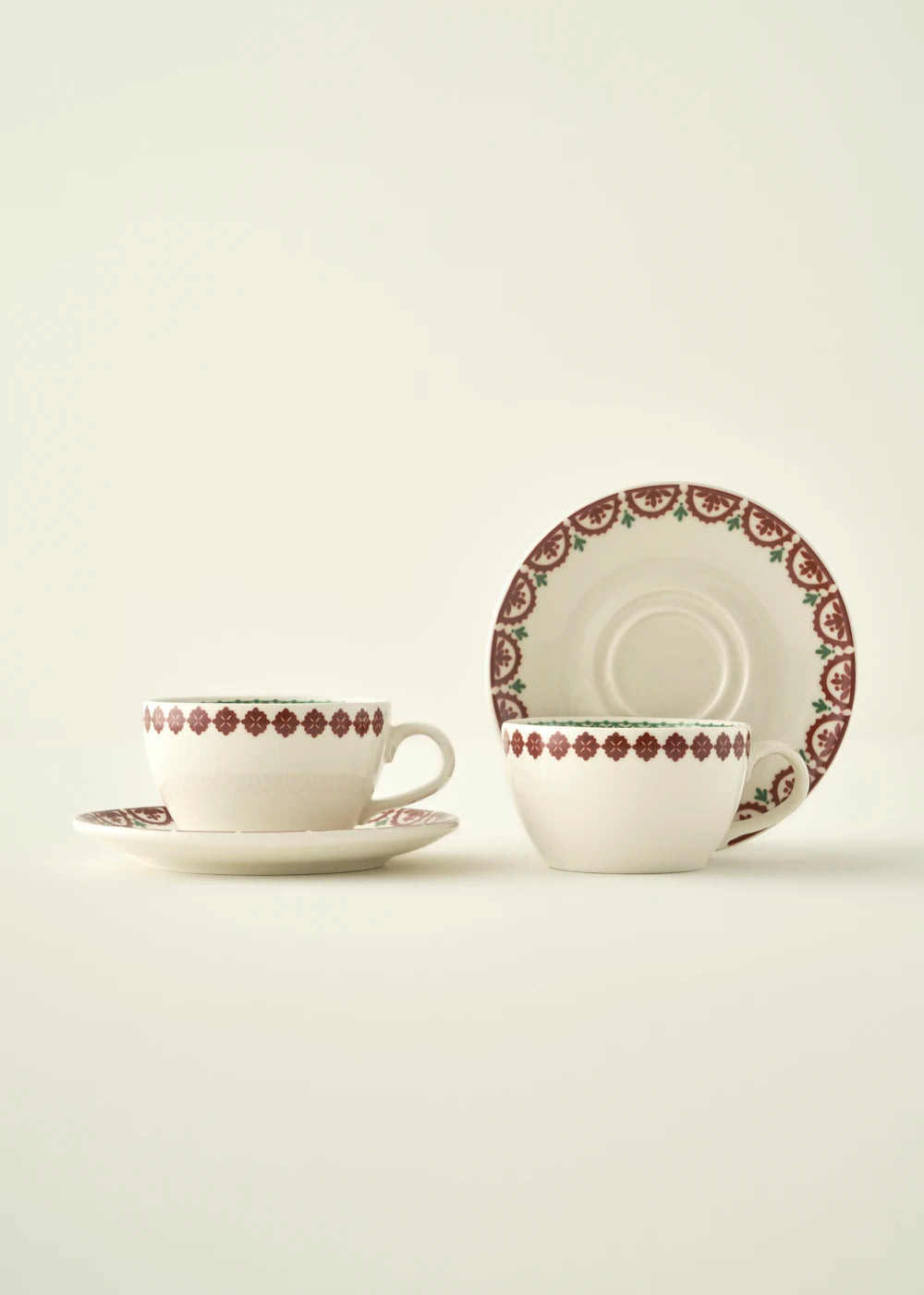 New Year Yılbaşı 2'li Porselen Çay Fincanı Seti (270 cc) - 4