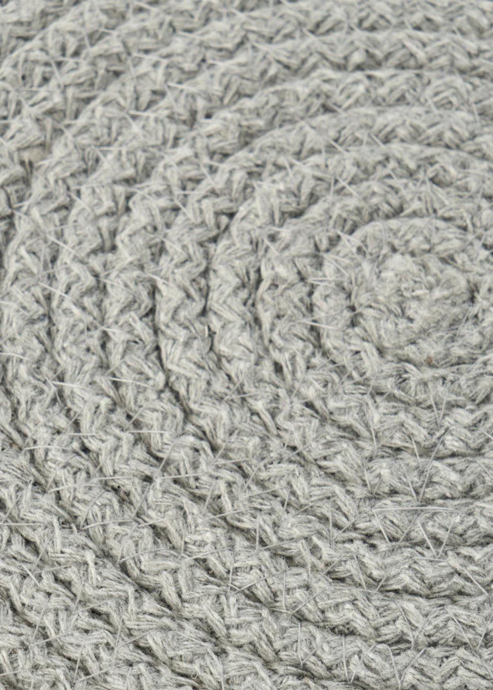 %100 Pamuk Lino Amerikan Servis 4'lü Krem (36 cm) - GRİ - 36 cm - 3