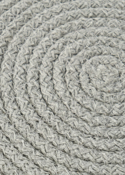 %100 Pamuk Lino Amerikan Servis 4'lü Krem (36 cm) - GRİ - 36 cm - 3