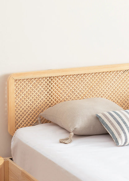 Noctelle Ahşap Tek Kişilik Karyola Natural (120x200 cm)