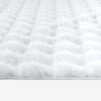 İPTAL Bubble Peluş Halı Antrasit (100x150 cm) - 50x80 cm - BEYAZ - 4