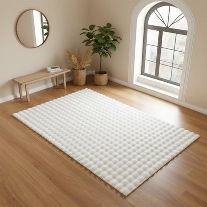 İPTAL Bubble Peluş Halı Antrasit (100x150 cm)