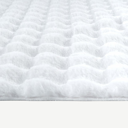 İPTAL Bubble Peluş Halı Antrasit (100x150 cm) - 100x300 cm - BEYAZ - 4