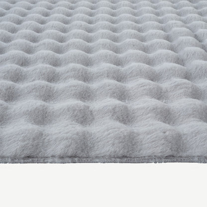 İPTAL Bubble Peluş Halı Antrasit (100x150 cm) - 80x300 cm - GRİ - 4