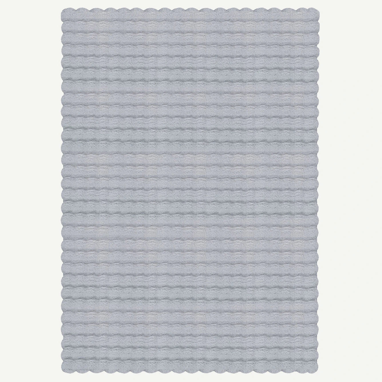 İPTAL Bubble Peluş Halı Antrasit (100x150 cm) - 100x150 cm - GRİ - 3