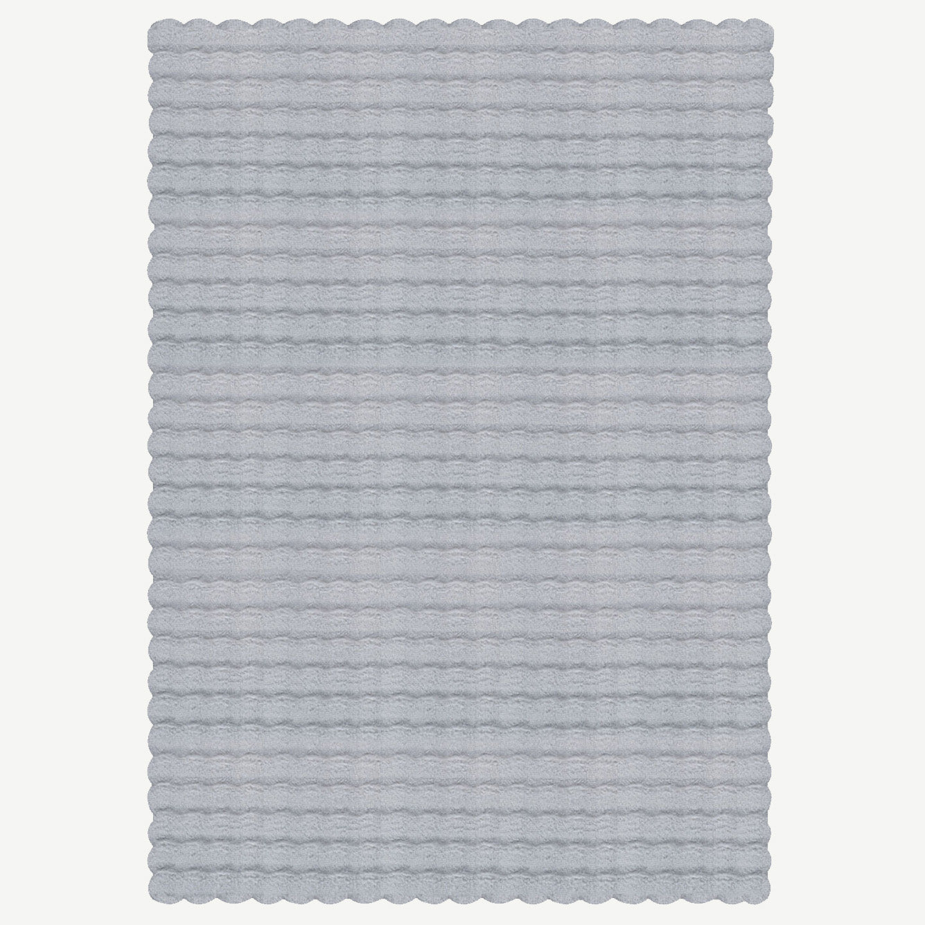 İPTAL Bubble Peluş Halı Antrasit (100x150 cm) - 100x200 - GRİ - 3