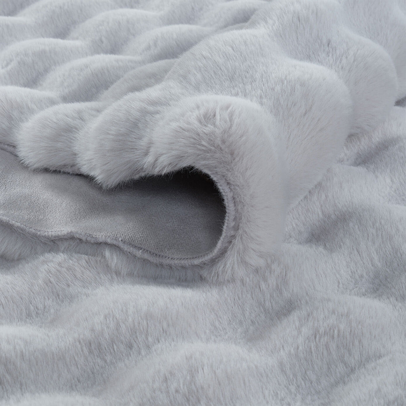 İPTAL Bubble Peluş Halı Antrasit (100x150 cm) - 200x290 cm - GRİ - 2