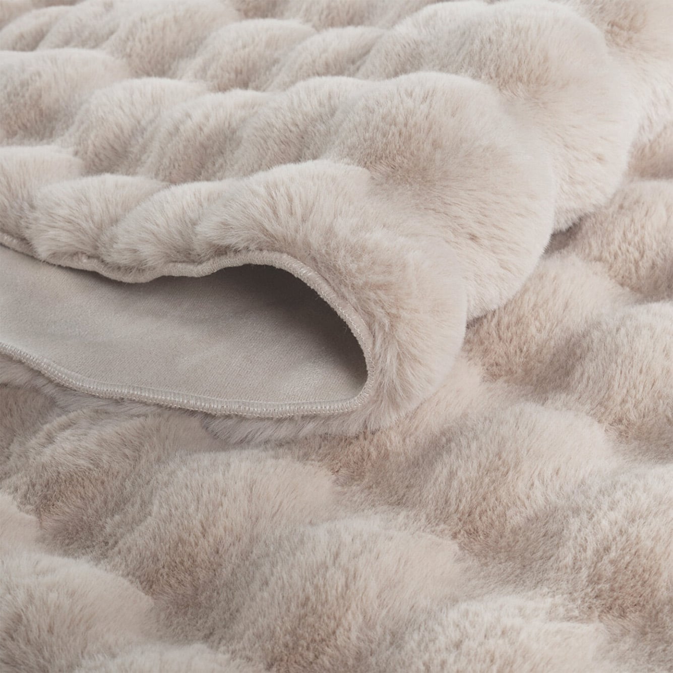 İPTAL Bubble Peluş Halı Antrasit (100x150 cm) - 100x200 - VİZON - 2