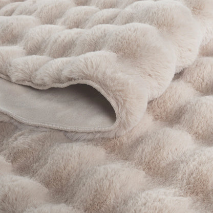 Bubble Peluş Halı Vizon (160x230 cm)