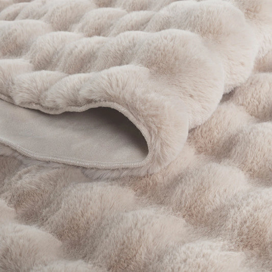 Bubble Peluş Halı Vizon (160x230 cm)