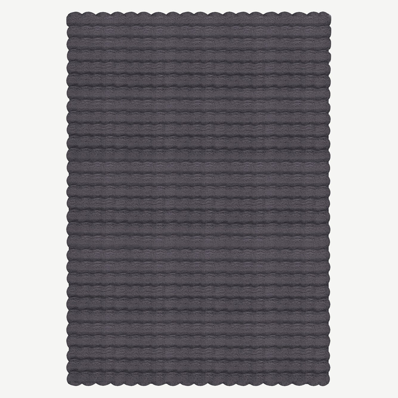 İPTAL Bubble Peluş Halı Antrasit (100x150 cm) - 200x290 cm - ANTRASİT - 3