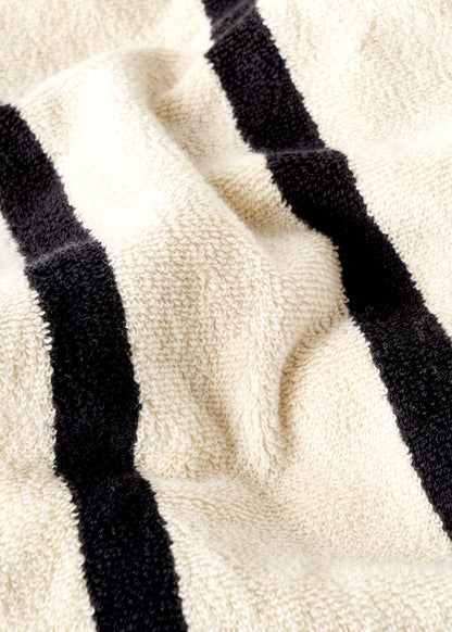 %100 Pamuk Ella Banyo Havlusu Gri (90x150 cm) - 90x150 cm - KREM - 2