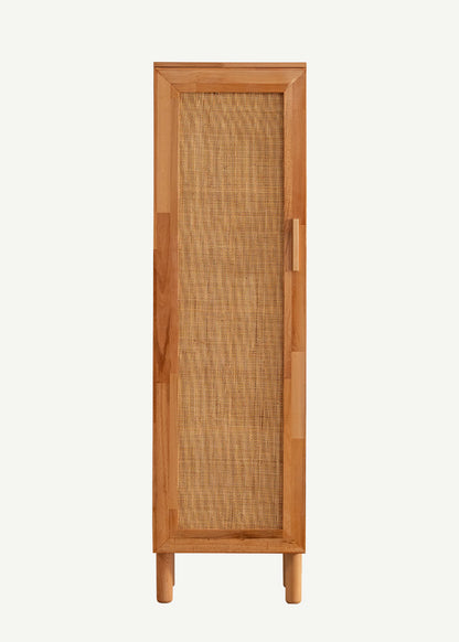 Seravin Tek Kapaklı Dolap Naturel (50x50x180 cm)