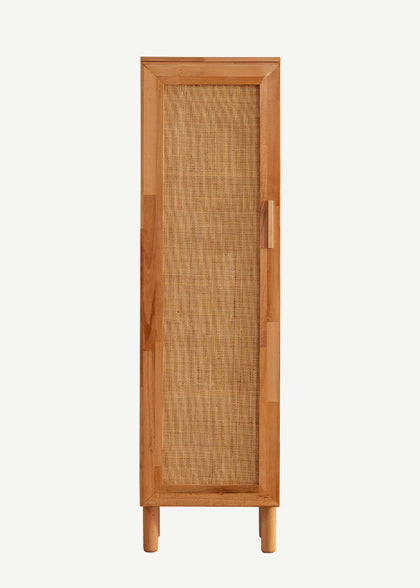 Seravin Tek Kapaklı Dolap Naturel (50x50x180 cm)