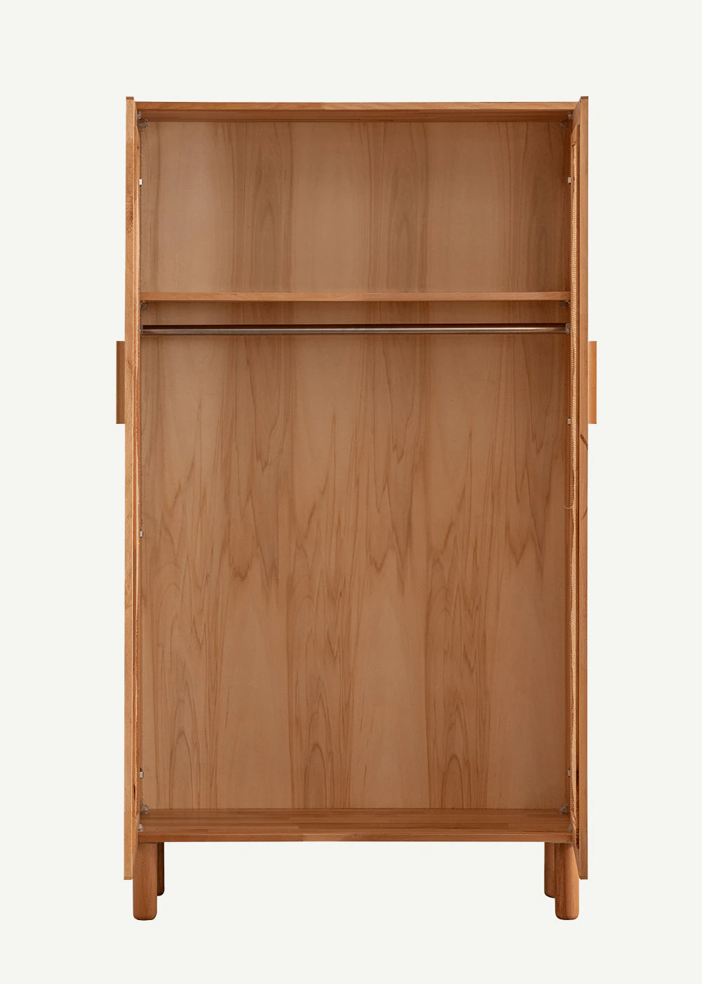 Seravin Üç Kapaklı Dolap Naturel (40x150x180 cm) - 50x100x180 cm - NATUREL - 2