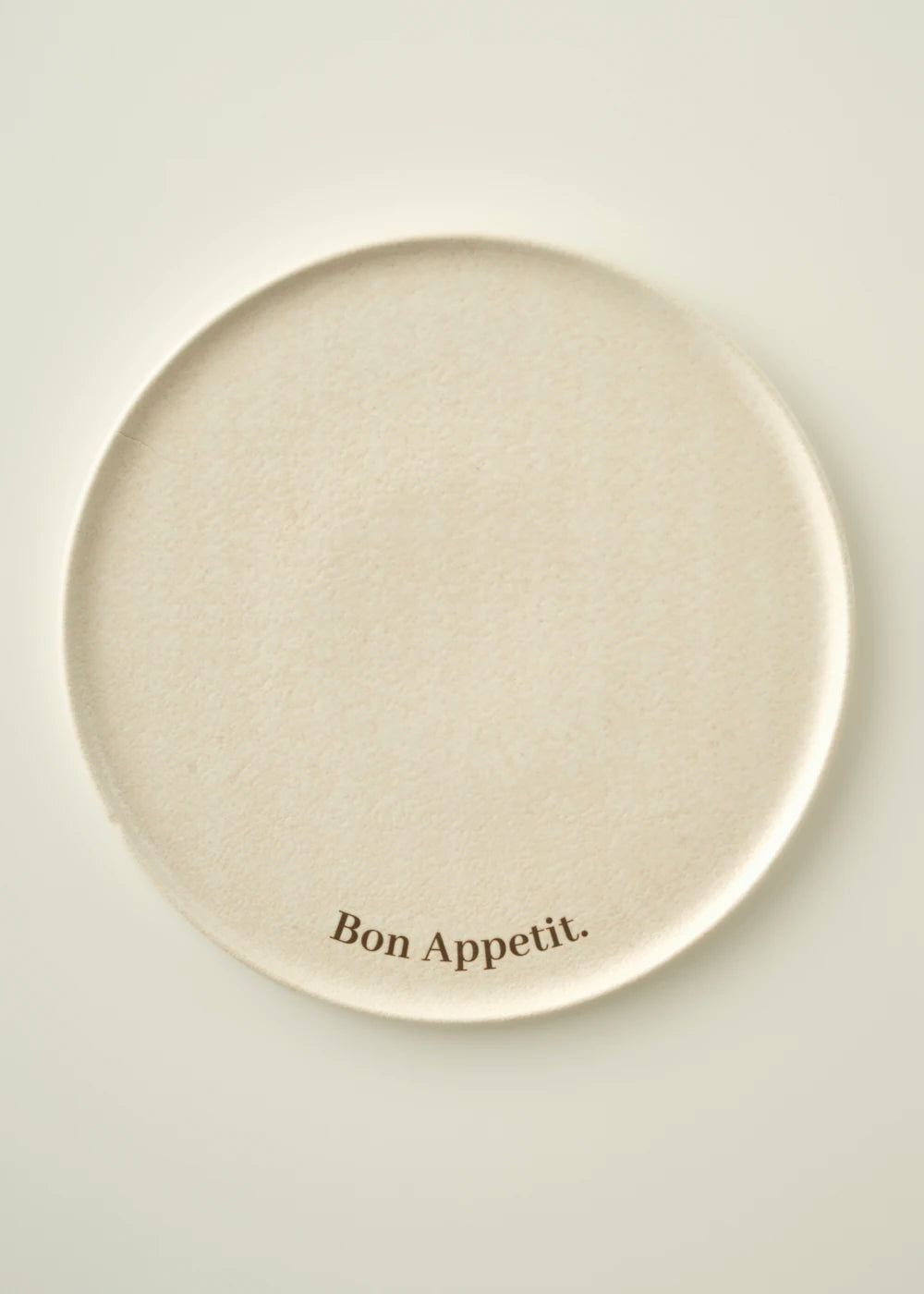 Bon Appetit Porselen Pizza Tabağı Krem (31 cm)