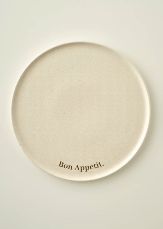 Bon Appetit Porselen Pizza Tabağı Krem (31 cm)