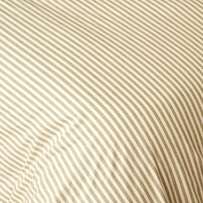 %100 Pamuk Lavia İpliği Boyalı Çift Kişilik Nevresim Seti Yeşil (200x220 cm)