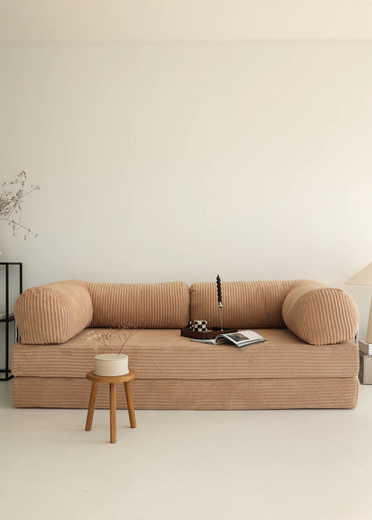 Velvet Modüler Koltuk Kahverengi (200x70x70 cm)