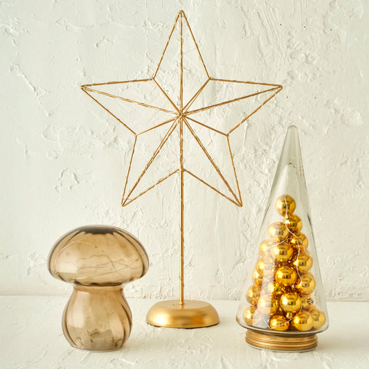 Christmas Mushroom Yılbaşı 3 Parça Ledli Aydınlatma Seti